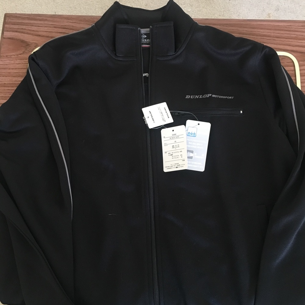 NWT DUNLOP MOTORSPORT PREMIUM TRACK JACKET, M